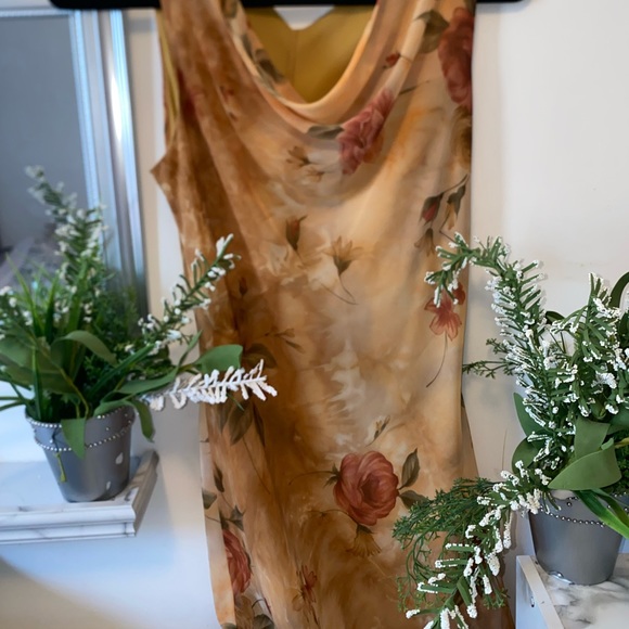 Vintage floral midi dress - Picture 3 of 3